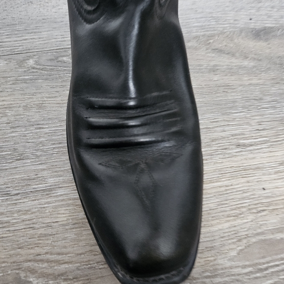 Black leather Durango Riding boots - Picture 3 of 7